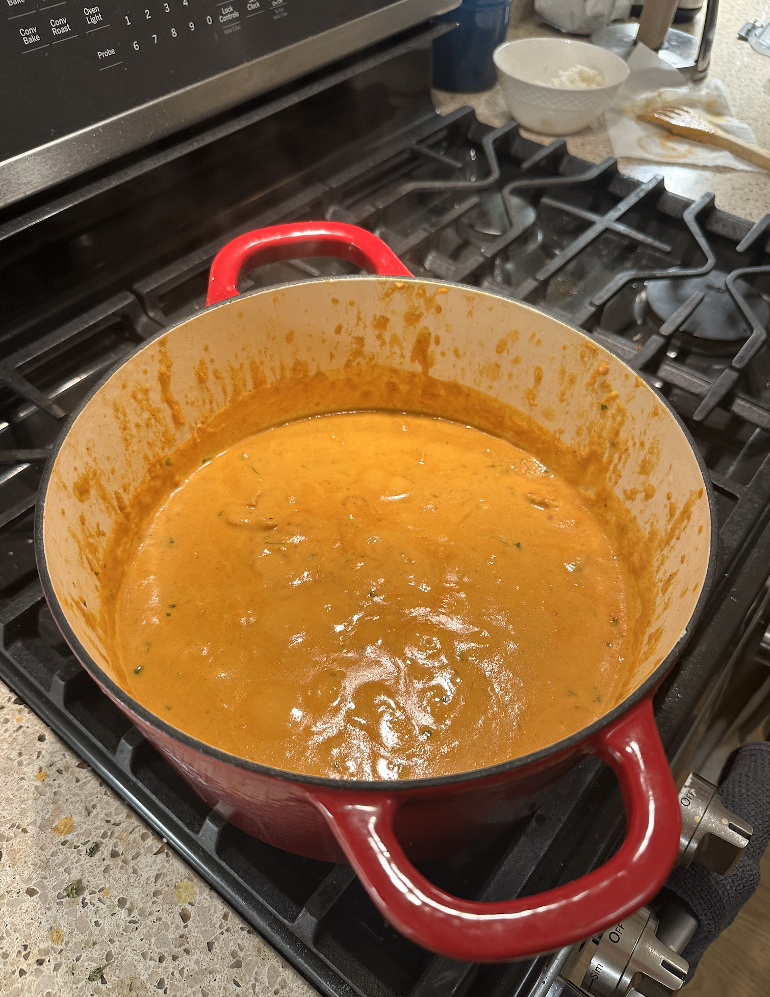 gravy with chicken & marinade