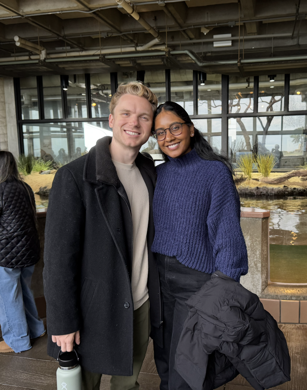 us at the Monterey Aquarium